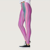 Roze muziek leggings (Links)