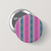 Roze Muziek Ronde Button 5,7 Cm (Voorkant /achterkant)