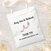 Roze Muzieknoten Hartelijk dank Bedankzakje (Geknipt)