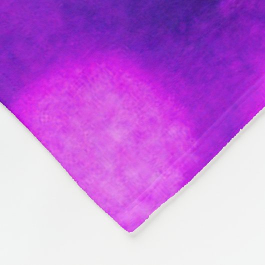 Roze N Amethyst Daisy Fleece Deken (Hoek)