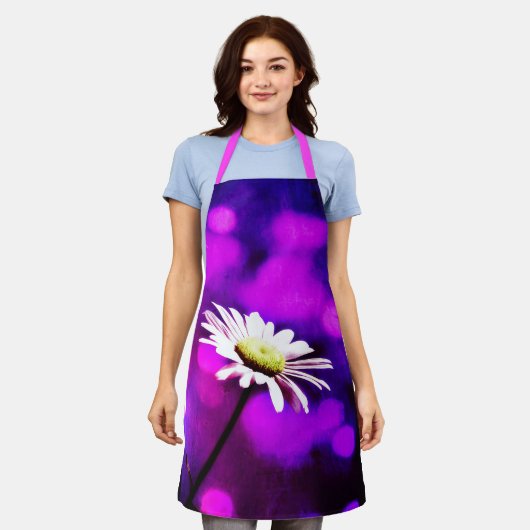 Roze N Amethyst Daisy Schort (Gedragen)