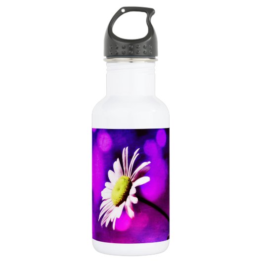 Roze N Amethyst Daisy Waterfles (Voorkant)