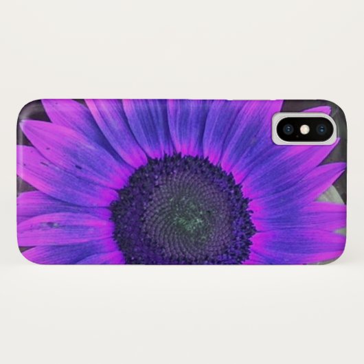 Roze N Paarse zonnebloem Case-Mate iPhone Case (Achterkant (horizontaal))