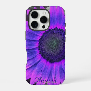 Roze N Paarse Zonnebloem Samsung Galaxy Nexus Hoes iPhone 16 Pro Hoesje