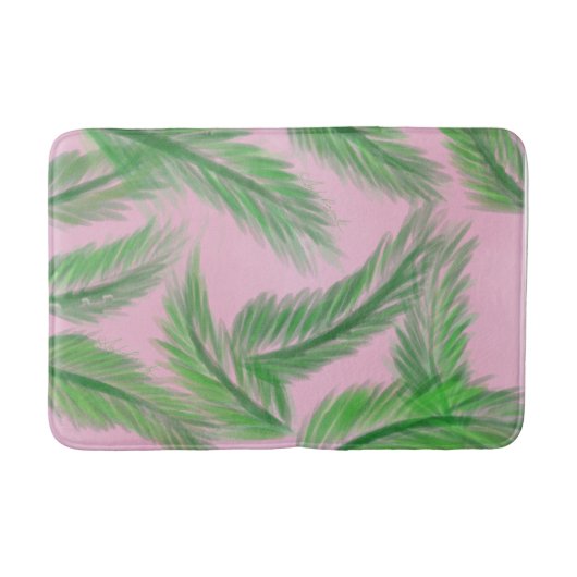 roze n' Palms badmat (Voorkant)
