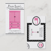 Roze-n-Stippen Meubelen Visitekaartje (Voorkant / Achterkant)