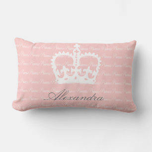 Roze-n-White prinses Kussen