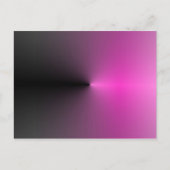 Roze-n-zwart punt briefkaart (Voorkant)