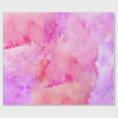 roze naald met reserveWaterverf Cadeaupapier (Vlak)