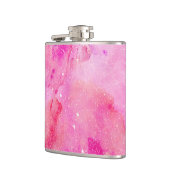 roze naald met reserveWaterverf Heupfles (Links)
