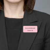 Roze naam meisje labels