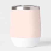 Roze Naam Moderne Elegante Monogram Boho (Achterkant)