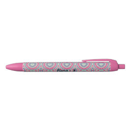 Roze Naam Persoonlijke Balpen Zwarte Inkt Pen