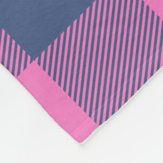 Roze naam van het esthetisch controlebord van Retr Fleece Deken (Hoek)