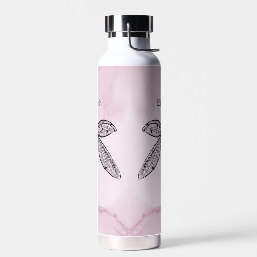 Roze naam voor wasflesscore waterfles (Links)