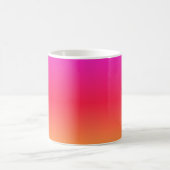 Roze naar Oranje Moderne Gradiënt Koffiemok (Center)