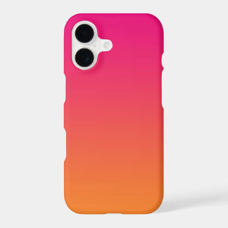 Roze naar Oranje Verlopen Ombre Esthetiek