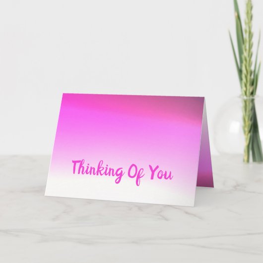 Roze naar roze kaart (Voorkant)