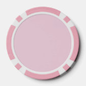 Roze nagellak poker chips (Achterkant)