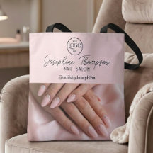 Roze Nagelstudio Logo Foto Branding