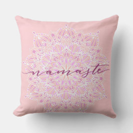 Roze Namaste Pillow Kussen