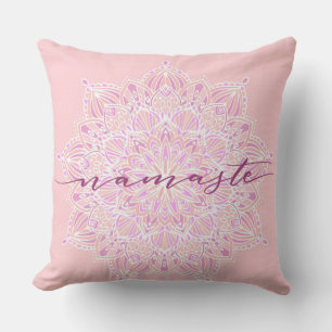 Roze Namaste Pillow Kussen