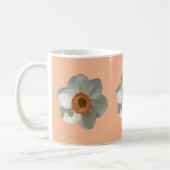 Roze Narcis Lente Bloem Koffiemok (Links)