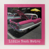 Roze Nash Metropolitan Square Puzzle Legpuzzel (Verticaal)