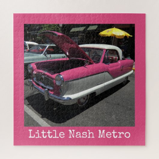 Roze Nash Metropolitan Square Puzzle Legpuzzel (Verticaal)