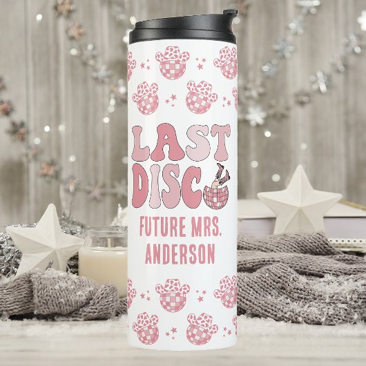 Roze Nashville Last Disco Bachelorette Gepersonali Thermosbeker