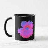 Roze Nasturtium Coffee Mok (Links)