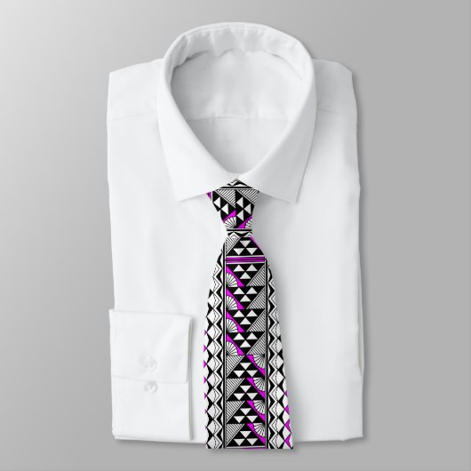 Roze Native Sun and Rain Tie Stropdas (Gebonden)