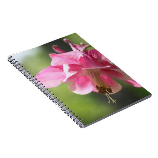 Roze Natuur Notitieboek van de Kolomventilator (Rechterzijde)