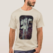 Roze Natuur van de Indiase Pijp Wilde Bloem T-shirt (Voorkant)