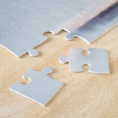 Roze Natuur van Flamingo's Jigzaag Puzzle Legpuzzel (Zijkant)