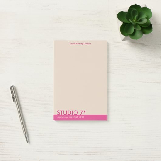 Roze - Natuurlijke reeks Post-it® Notes (Kantoor)