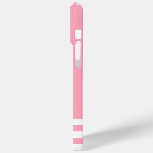 Roze Nautical Rope en Anchor Monogrammen Case-Mate iPhone Case (Achterkant / Links)