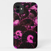 Roze Nautilus fossiel shell patroon Case-Mate iPhone Case (Achterkant)