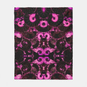 Roze Nautilus fossiel shell patroon Fleece Deken (Voorkant)