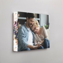 Roze Navy Abstract Bloemen Patroon Rand Foto