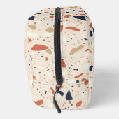 Roze Navy Terrazzo Effect Toilettasje (Rechts)