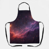 Roze nebula schort (Voorkant)