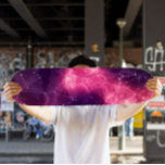 Roze nebula skateboard | Ruimtevaardplank<br><div class="desc">Roze nebula skateboard | Ruimteskateboard - Dit aangepaste ruimtesatbord biedt iedereen die van de sterren houdt een uitstekend cadeau.</div>
