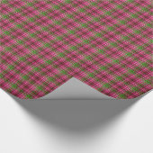 Roze-Neon-Brown-Coll-PLAID-01-GIFT WRAP PAPER Cadeaupapier (Hoek)