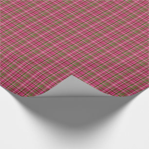Roze-Neon-Brown-Coll-PLAID-04-GIFT WRAP PAPER Cadeaupapier