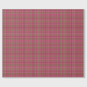 Roze-Neon-Brown-Coll-PLAID-04-GIFT WRAP PAPER Cadeaupapier (Vlak)