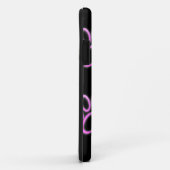 Roze Neon Dog Paw Print Case-Mate iPhone Case (Achterkant/rechts)