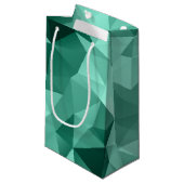 Roze neon klein cadeauzakje (Voorkant Gekanteld)