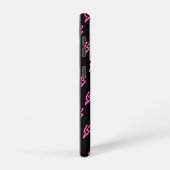 Roze Neon Lightning Bolt Patroon Samsung Galaxy Hoesje (Rechterkant)