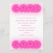 ROZE NEON LIGHTS AFSTUDEERDER Fotoschool Aankondiging (Achterkant)